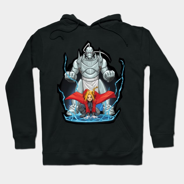 Full Metal Alchemist Hoodie by donisalmostagenius